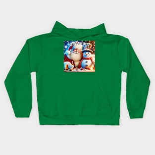 Winter Holidays Kids Hoodie